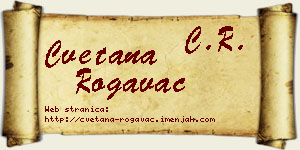 Cvetana Rogavac vizit kartica